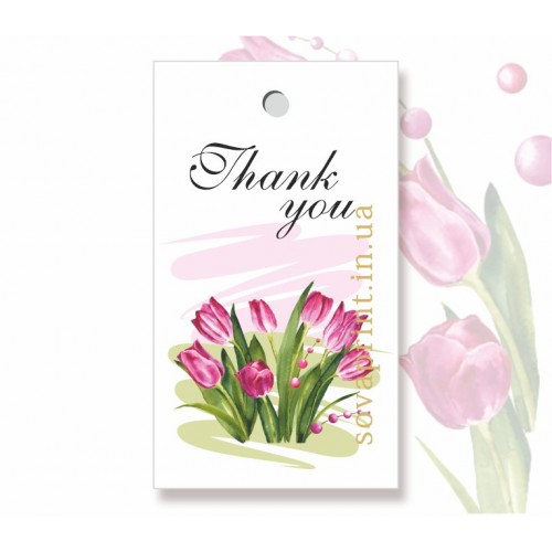 Бирки прямоугольные 40х70мм, комплект 50шт