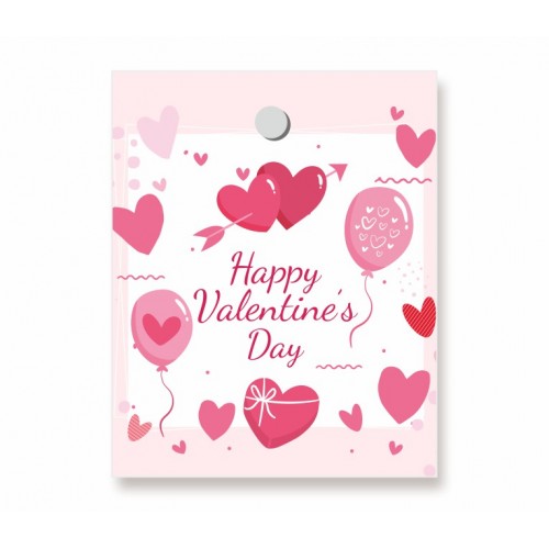 Бирки валентинки, 40х50мм/50шт