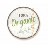 Наліпки "100% Organic ", 30 мм /100 шт