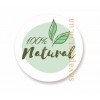 Наклейки "100% Natural ", 30 мм 100 шт