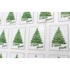 Наклейки - марки "Ёлочки" 30х40мм, набор 19шт