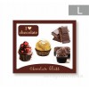 Стікерпак з об'ємними наліпками "Chocolate  bliss"