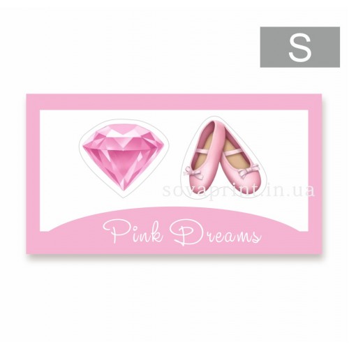 Стікерпак з об'ємними наліпками "Pink Dreams"