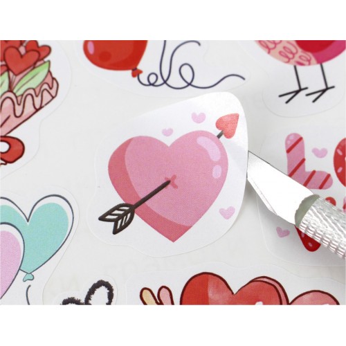 Набор наклеек "Любовь" А5