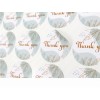 Наклейки "Thank you", 50 мм - 37 шт