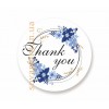 Наклейки на упаковку с надписью "Thank you", 45мм/43шт
