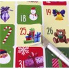 Наклейки для адвент календаря, 30х30мм