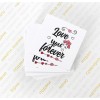 Листівка 6,5х6,5см "Love you forever"