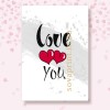Листівка 70х100 мм, "Love you"