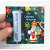 Открытка "від Святого Миколая",  10х10см