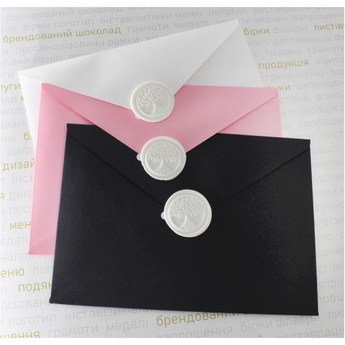 Конверт С6/А6 - 114х162мм, белый