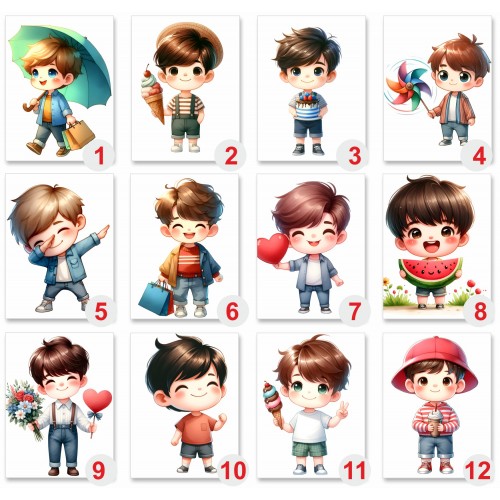 Брелок двосторонній "Картка учня", 38х55мм