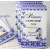 Шоколад для випускників на планшетці 60х100мм, вишиванка