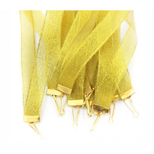 Лента для медалей и наград, парча - золото