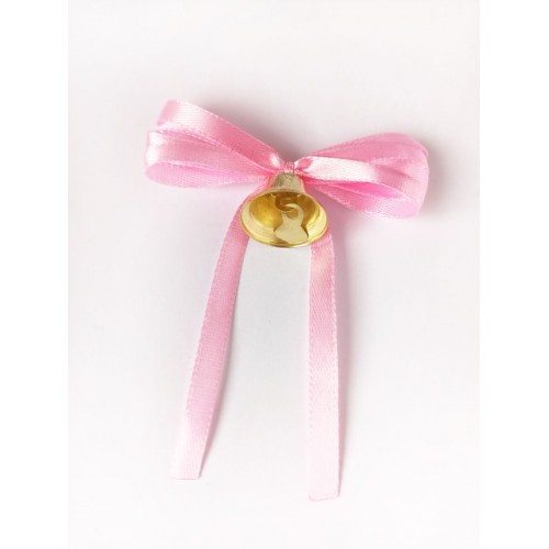 Дзвіночки для випускників стрічка рожева